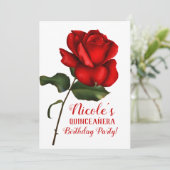 レッドローズ美しい&ザビーストキンセニェラパーティー 招待状 (スタンド正面)