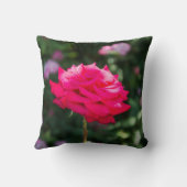 レッドローズ花びらプロフィール クッション (裏面)