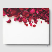 レッドローズ花びら結婚ズ ゲストブック (裏面)