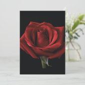 レッドローズ装飾用クッション カード (スタンド正面)