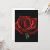 レッドローズ装飾用クッション カード (正面/裏面インサイチュ)