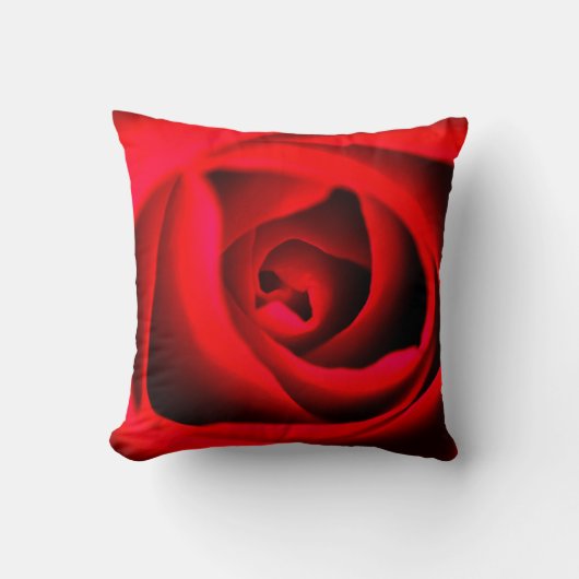 レッドローズ装飾用クッション クッション (正面)