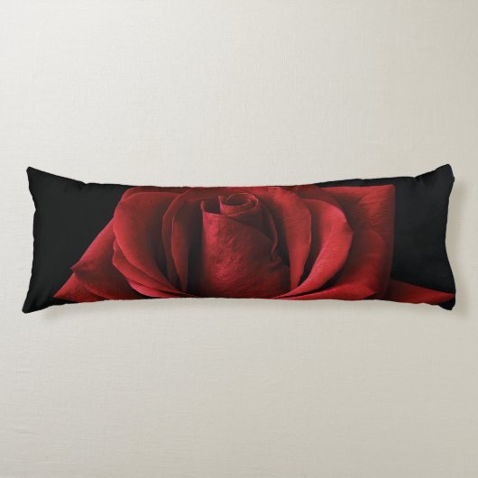 レッドローズ装飾用クッション ボディピロー (正面)