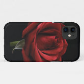 レッドローズ装飾用クッション Case-Mate iPhoneケース (裏面(横))