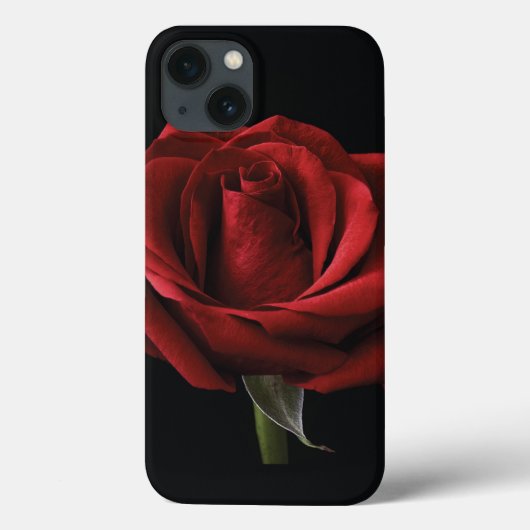 レッドローズ装飾用クッション Case-Mate iPhoneケース (裏面)