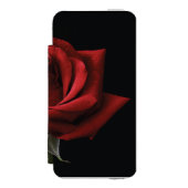 レッドローズ装飾用クッション INCIPIO iPhoneウォレットケース (フォリオ 正面)