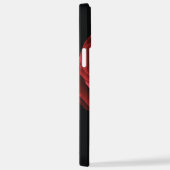 レッドローズ装飾用クッション iPhoneケース (右側面)