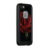 レッドローズ装飾用クッション LifeProof iPhoneケース (裏面/右)
