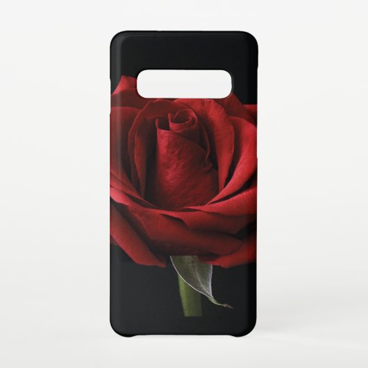 レッドローズ装飾用クッション SAMSUNG GALAXYケース (裏面)