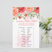 レッドローズ誕生日このゲームまたはそのゲーム (スタンド正面)