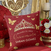 レッドローズ金ゴールドキンセアニェラ クッション