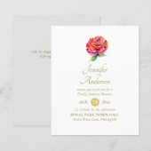 レッドローズ金ゴールドファミリー懇親会クラスフレンズ (正面/裏面)