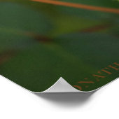 レッドローズ開花開始 ポスター (角)