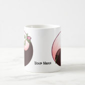 レッドローズ陰陽マグ コーヒーマグカップ (中央)