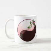 レッドローズ陰陽マグ コーヒーマグカップ (左)