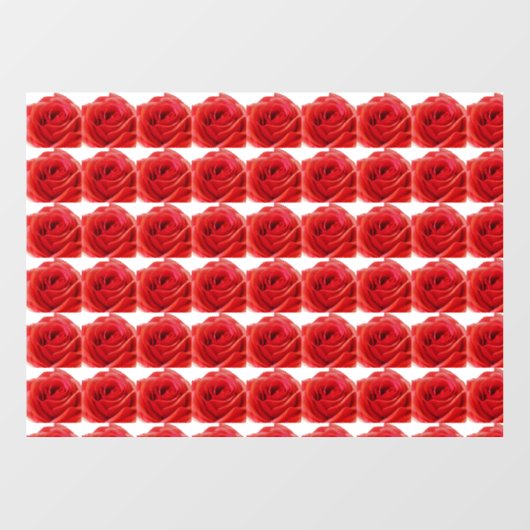 レッドローズ ウィンドウサイン (シート)