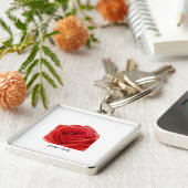 レッドローズ キーホルダー (側面)