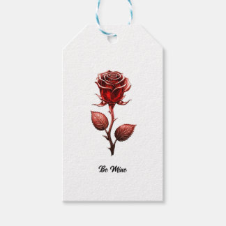 レッドローズ ギフトタグ