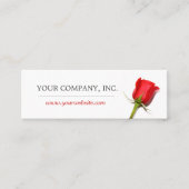 レッドローズ スキニー名刺 (正面)