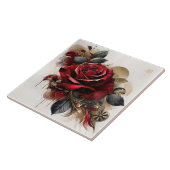 レッドローズ タイル (側面)