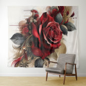 レッドローズ タペストリー (インサイチュ(横))