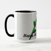 レッドローズ「ハッピーバースデー」 マグカップ (左)