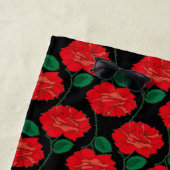 レッドローズ ビーチタオル (インサイチュ)