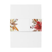 レッドローズ&ピンクフローラ2 招待状ベリーバンド (裏面例)