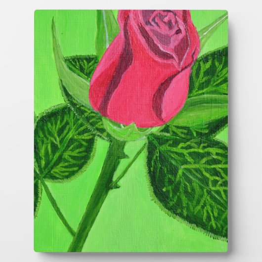 レッドローズ フォトプラーク (正面)