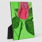 レッドローズ フォトプラーク (側面)