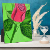 レッドローズ フォトプラーク (側面)