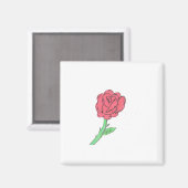 レッドローズ マグネット (正面/裏面)