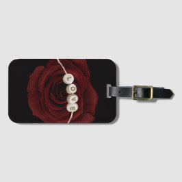 レッドローズ ラゲッジタグ