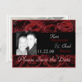 レッドローズ 案内ポストカード (正面/裏面)