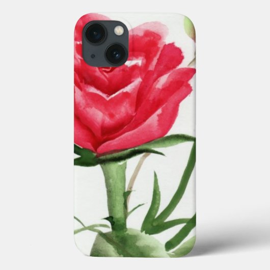 レッドローズ Case-Mate iPhoneケース (裏面)