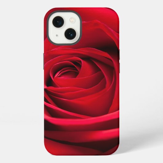 レッドローズ iPhoneケース (裏面)