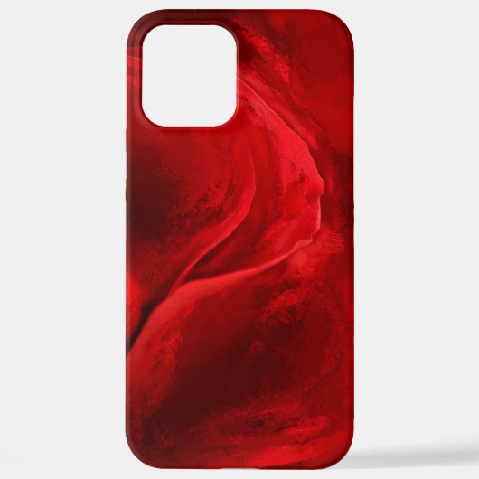 レッドローズ iPhoneケース (裏面)