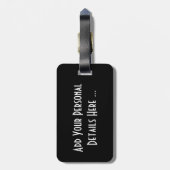 レッドローズcd ltcna ラゲッジタグ (裏面縦)