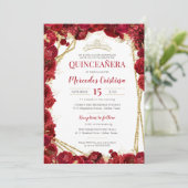 レッドローゼスと金ゴールドキンセアニェラウィズティアラ 招待状 (スタンド正面)