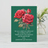 レッドローゼスサンキューカード サンキューカード (スタンド正面)