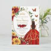 レッドローゼスサンフラワープリンセス金ゴールドキンセアニラ セーブザデート (スタンド正面)