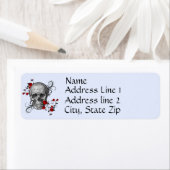 レッドローゼススカル住所 シール (インサイチュ)