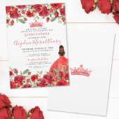 レッドローゼスフローラキンセアニェラ招待状 招待状