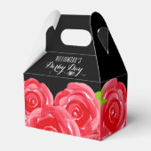 レッドローゼスフローラダービーゲーブルスタイル フェイバーボックス (正面サイド)