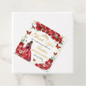 レッドローゼスフローラチョウチョウQuinceaeneraプリンセス フェイバータグ (インサイチュ)