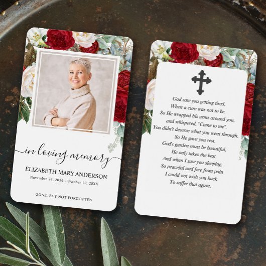 レッドローゼスフローラフォト悔やみや弔慰葬儀祈りの言葉