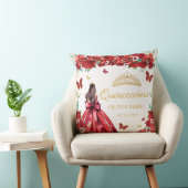 レッドローゼスフローラ金ゴールドプリンセスティアラキンセアニェラ クッション (椅子)