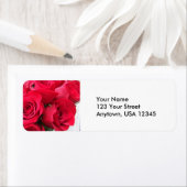 レッドローゼス差出人住所ラベル ラベル (インサイチュ)