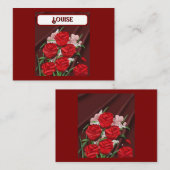 レッドローゼス座席表 プレイスカード (正面/裏面)