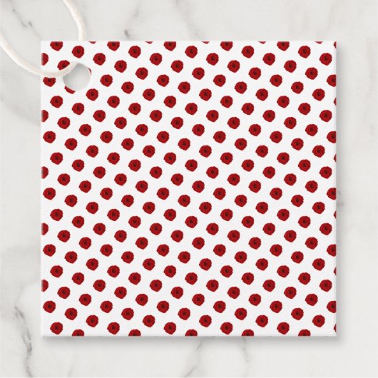 レッドローゼズエクエストランホースショーライダーエレガンス フェイバータグ (正面)